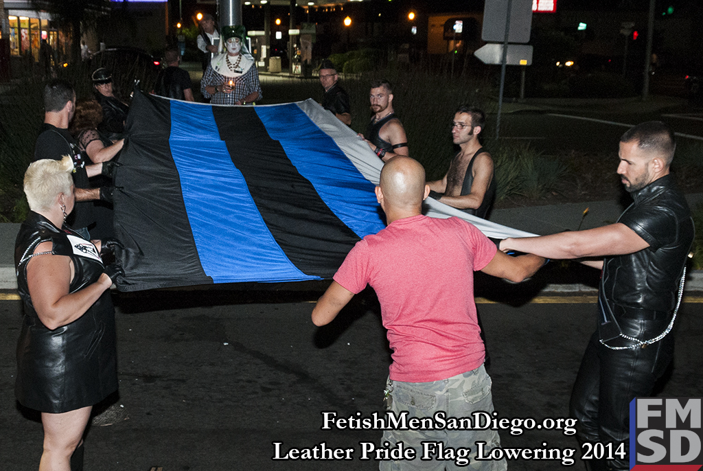 FMSD - Leather Pride Flag Lowering 2014 - DSC_4959.jpg